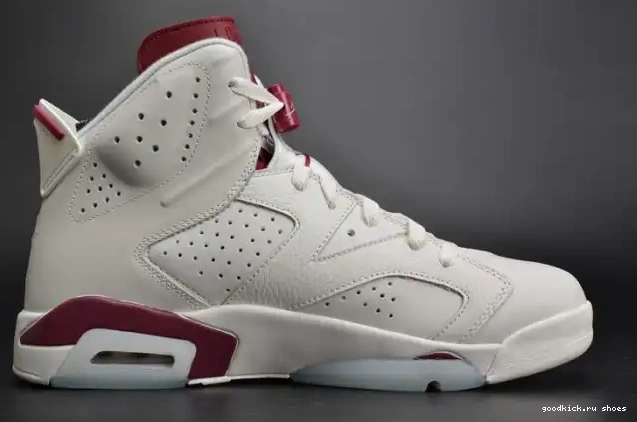 Jordan 384664-116 white Air 6 Maroon Retro 0529